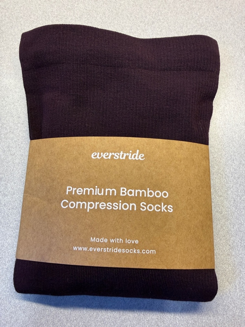 Everstride Premium Bamboo compression stockings 2x in Purple